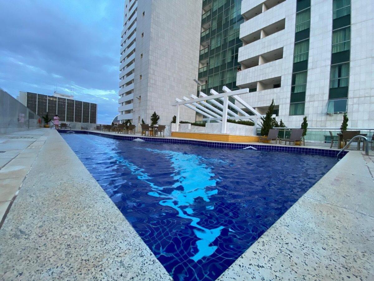 Flat Encantador No 7º Com Vista Pra Torre De Tv Brasília Ngoại thất bức ảnh