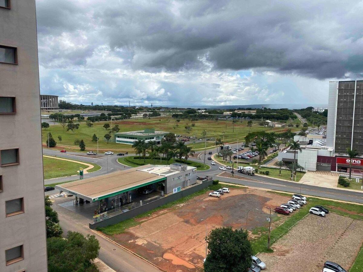 Flat Encantador No 7º Com Vista Pra Torre De Tv Brasília Ngoại thất bức ảnh